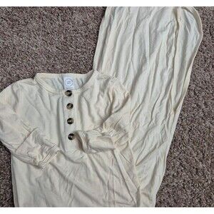 Lou lou & company gown size 3-6 months - cream